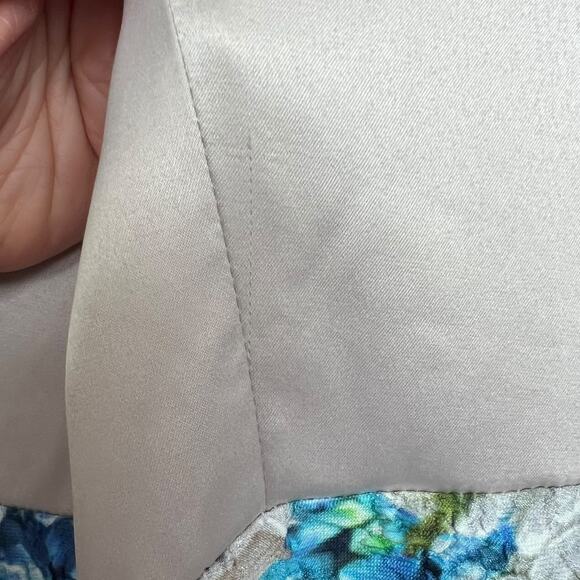 Adrianna Papel BHLDN Floral Gown sleeveless maxi dress - Picture 8 of 10